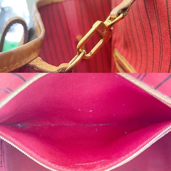 ❤️✨FULL SET✨❤️ Louis Vuitton Neverfull MM Cherry! - Picture 12 of 16